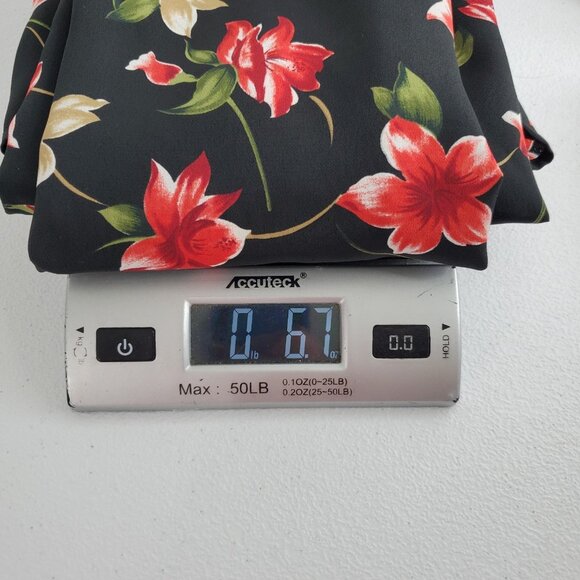 Timeless Tickets Womens Vintage Floral Maxi Dress Size M Tied Back Whismigoth - Picture 10 of 10